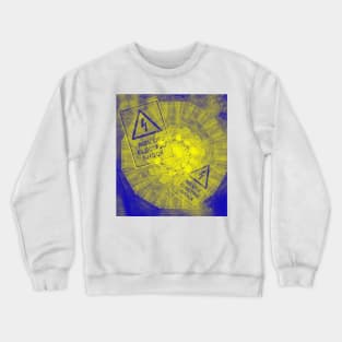 Abstract risk of electric shock Crewneck Sweatshirt